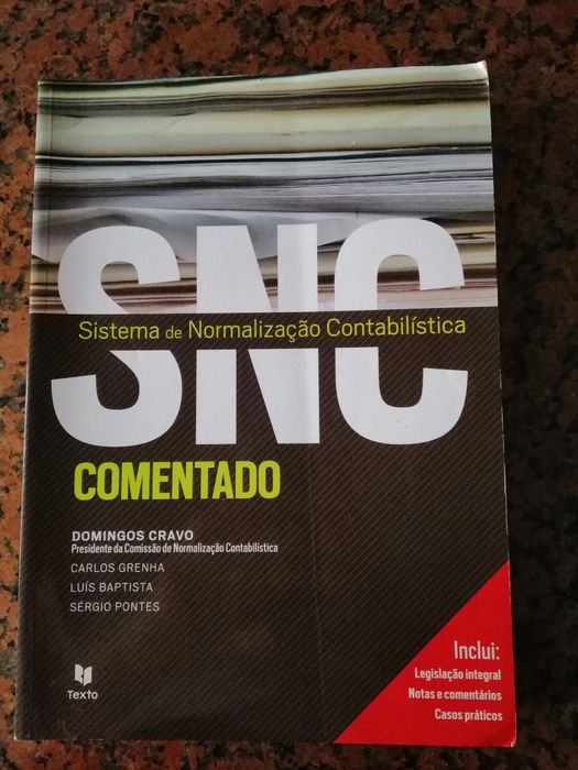 Livro "Sistema de Normalização Contabilística"