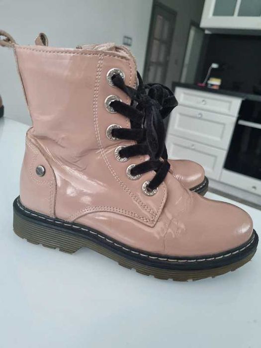 Lasocki Young skórzane ocieplane botki rozm 31