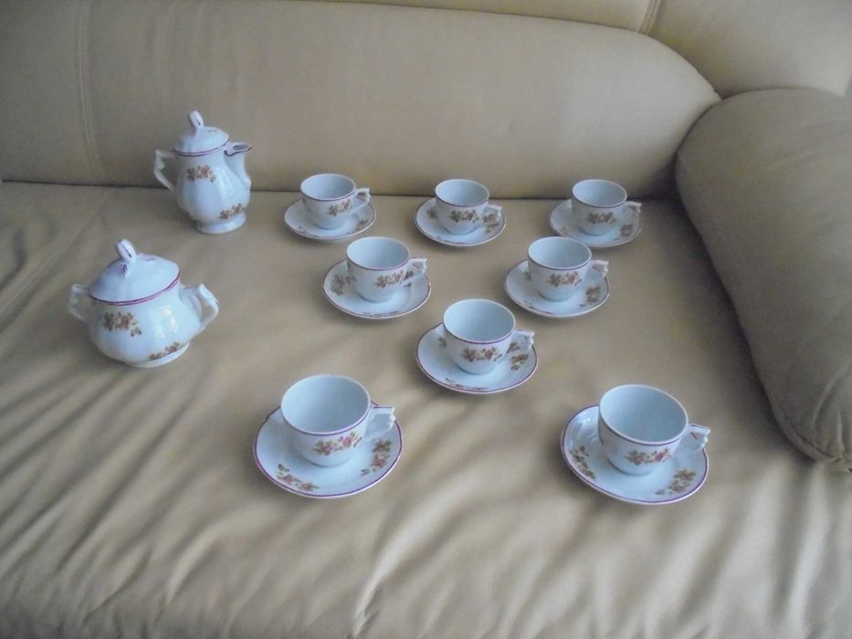 conjunto de café muito bonito