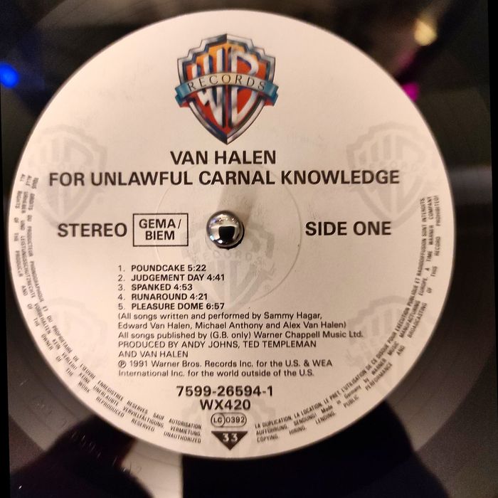 Виниловая пластинка Van Halen -For Unlawful Carnal Knowledge