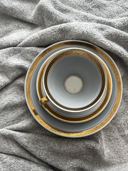 Porcelanowe trio Ćmielów