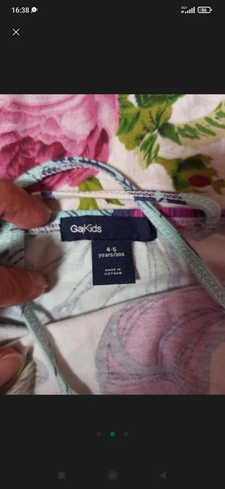 Яркий летний сарафан для девочки Gap