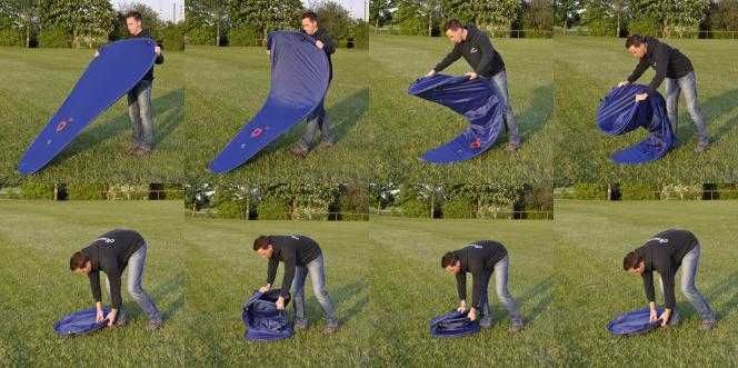 Abrigos IQ pop-up desdobráveis portateis