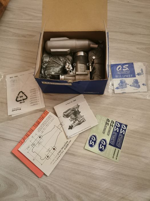 Nowy silnik modelarski os max 60 FP (rn)