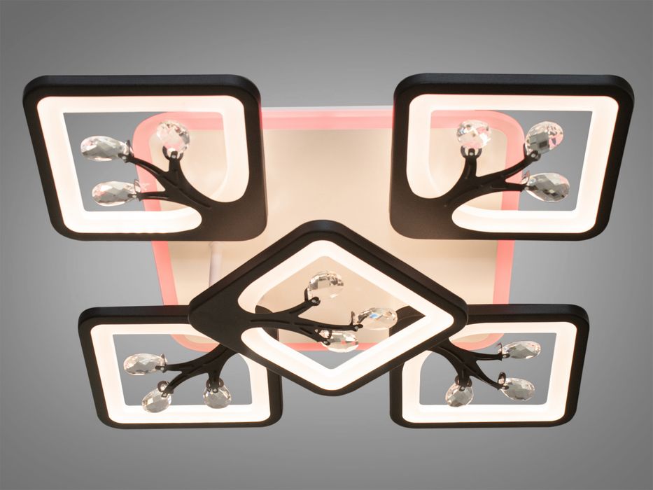 Потолочна люстра з димером 90Вт світлодіодна лед