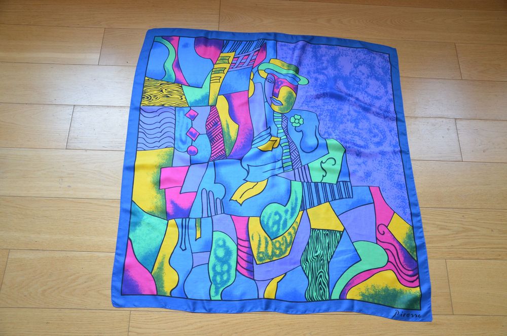 Picasso chusta/apaszka 100% sik jedwab