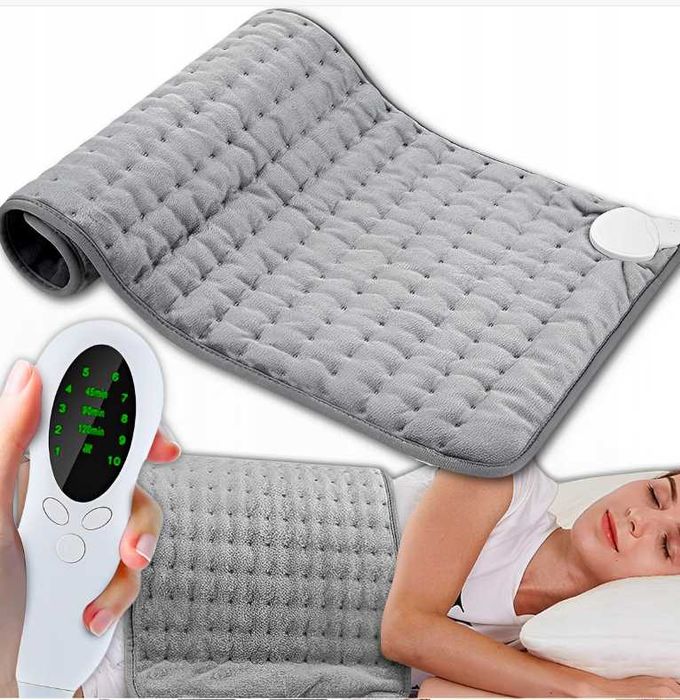 Duża poduszka elektryczna mata rozgrzewająca XL 60x30