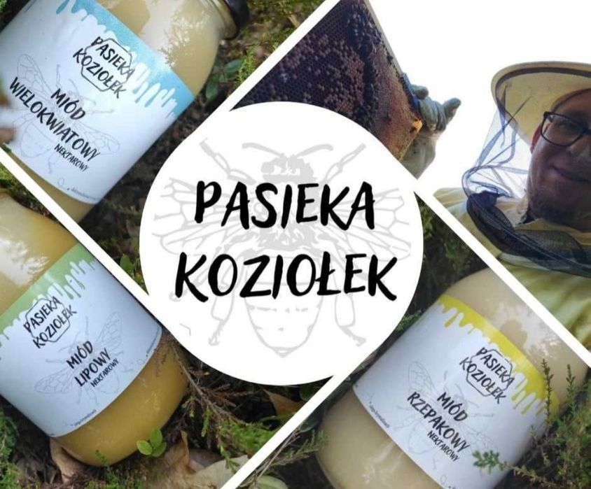 Pyłek Pszczeli + Miód – Zestaw Zdrowia Prosto od Pszczelarza