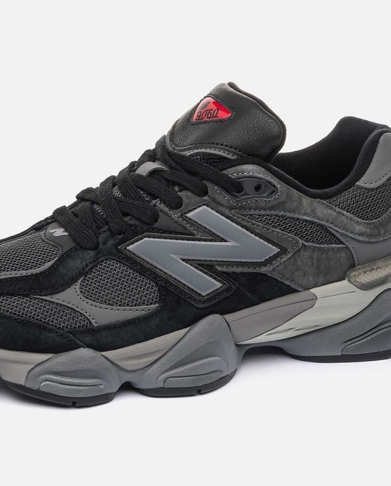 Мужские кроссовки New Balance 9060 Black Grey. Размеры 41-45