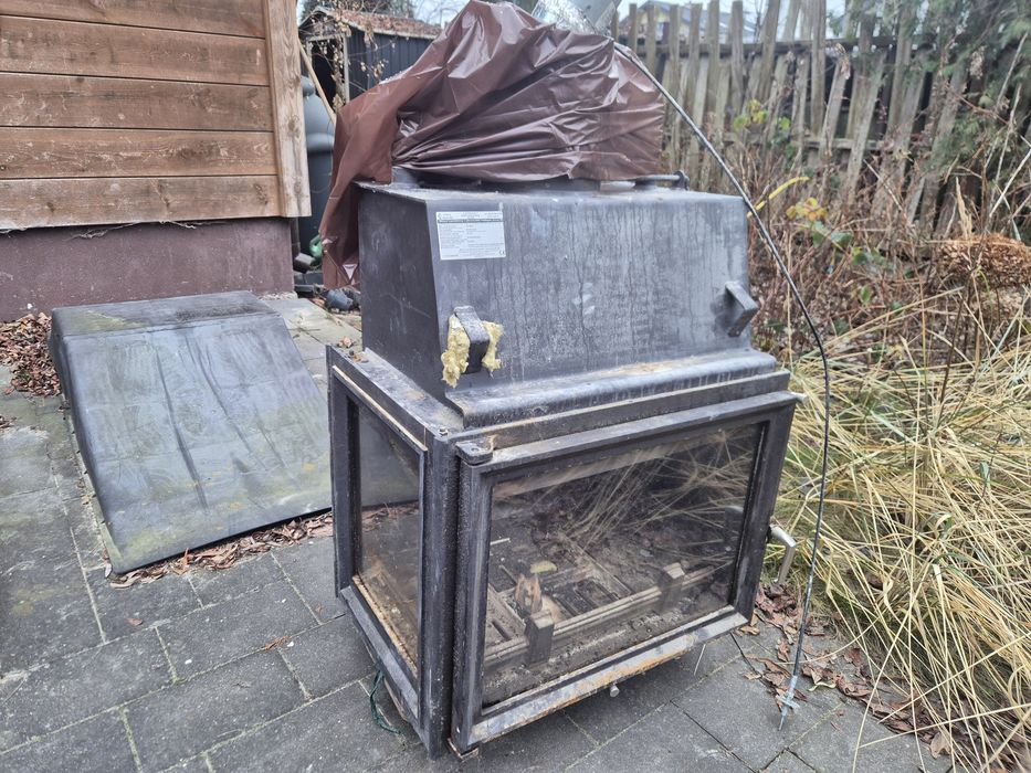 Kominek z płaszczem wodnym