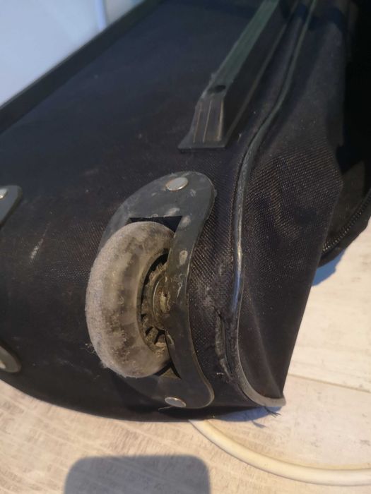 Torba podróżna na kółkach A3 CZARNY