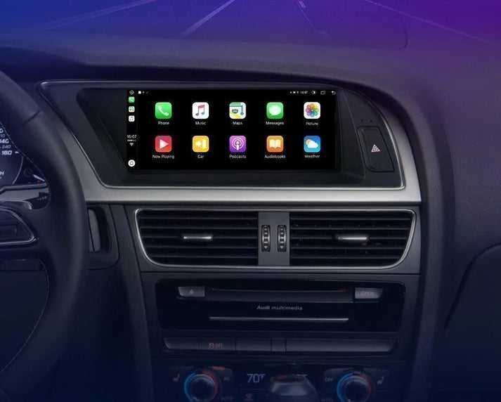 Audi A5 2009–2014 – Radio Android 15 8,8” CarPlay Android Auto 2GB/32GB GPS Nawigacja Stacja Multimedialna WiFi Bluetooth DSP 4G LTE PL