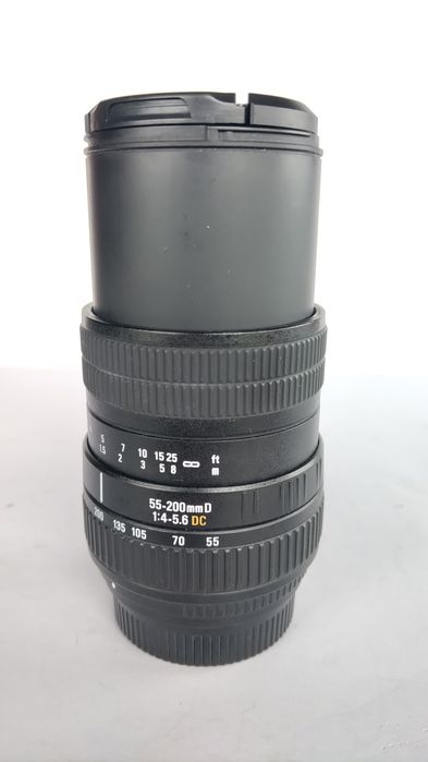 Para Nikon. Objectiva Sigma 55-200 DC