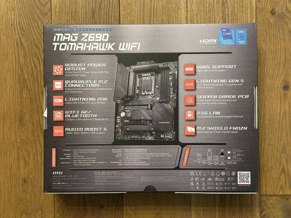 Płyta główna MSI Z690 Tomahawk WiFi DDR5