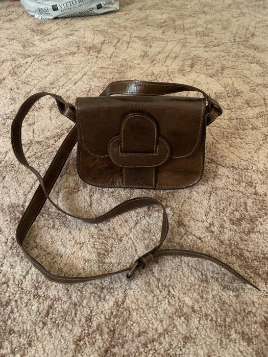 Сумка натуральна шкіра майже нова