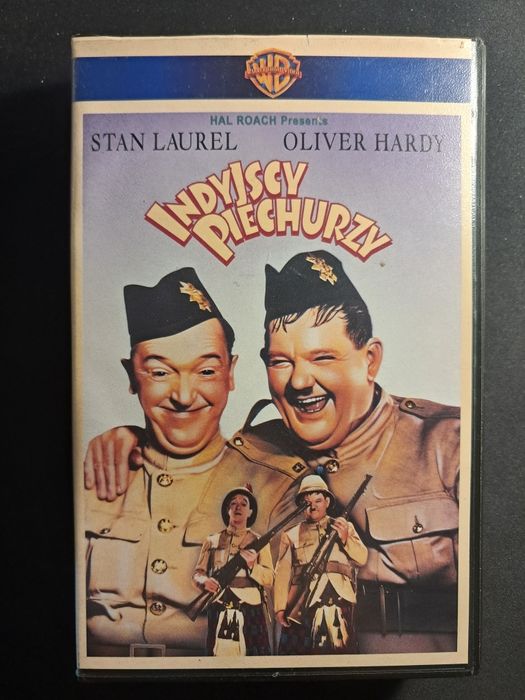 Indyjscy piechurzy | Laurel | Hardy | VHS