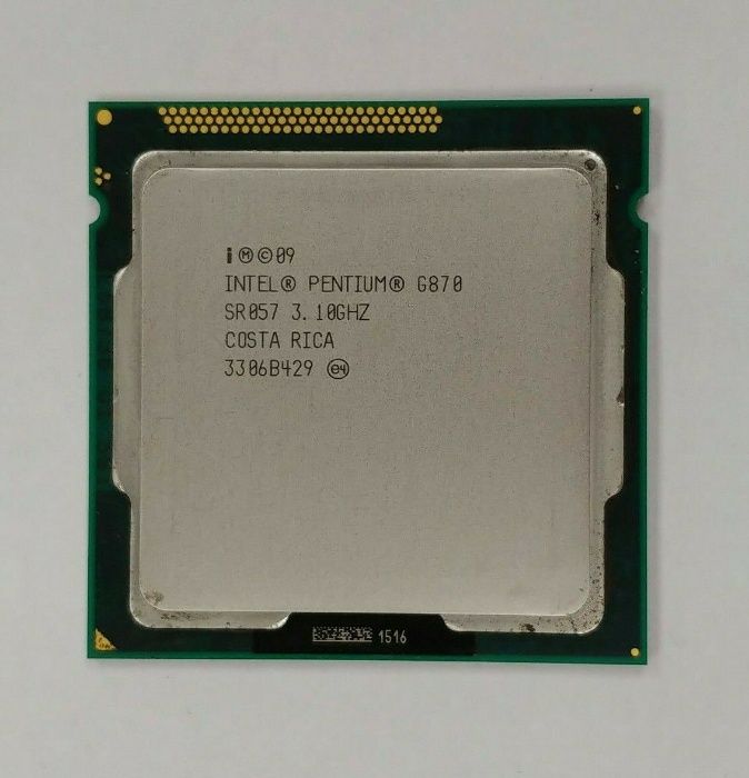 Процессор Intel Pentium G870 2 ядра 3,10Ghz S1155 Intel HD