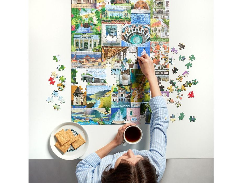 CzuCzu Puzzlove Polskie uzdrowiska 500 elementów ZA6109