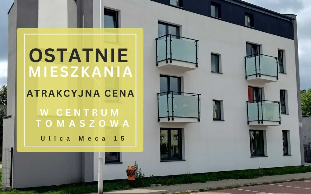 Nowe mieszkanie | 3 pokoje | Balkon | I piętro | Centrum | Tylko 311 tys. zł!