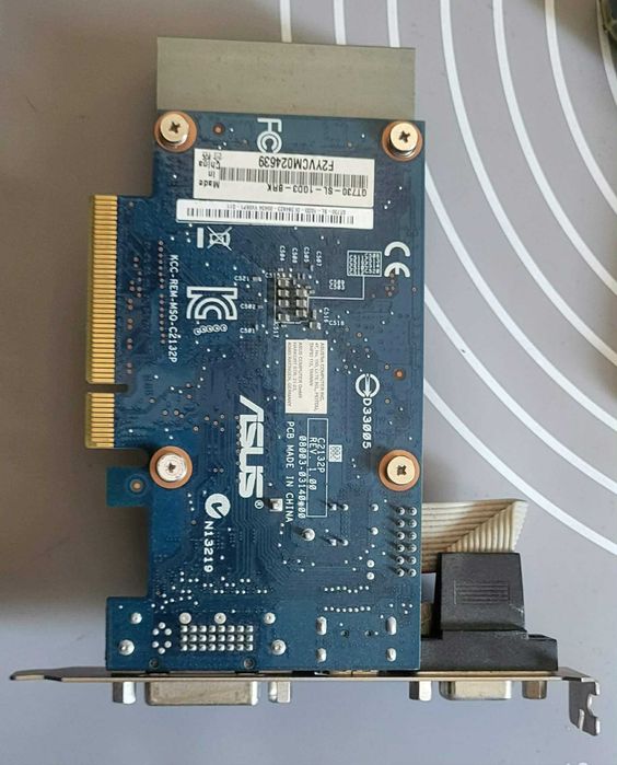 Asus GT 730 1gb ddr3 hdmi/dvi/vga