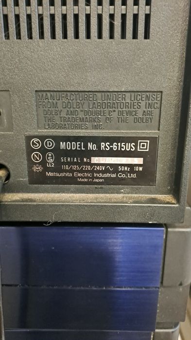 Magnetofon Technics RS 615US