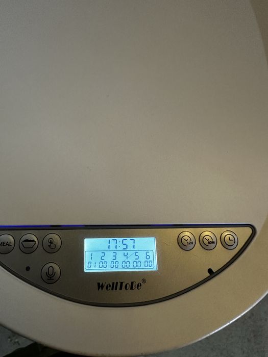 Автоматична годівниця для котів, дозатор корму WellToBe Pet Feeder A36
