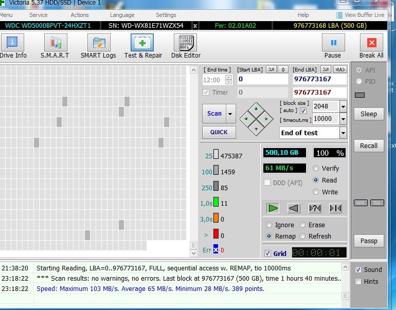 Зовнішні жорсткий диск 500ГБ