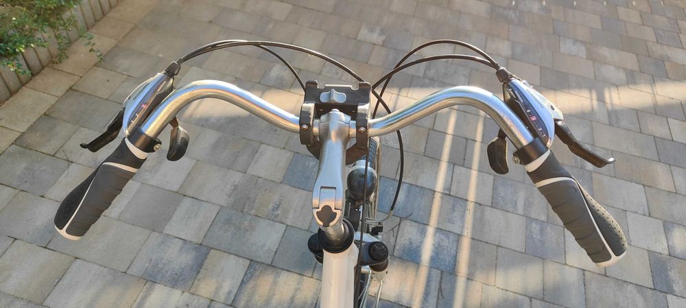 Rower damski męski lazzaro senator V miejski super stan.