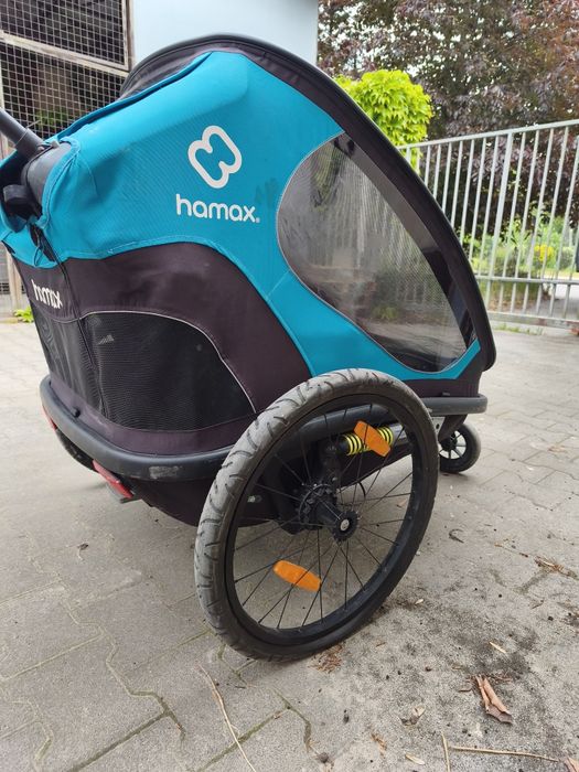 Hamax Outback One – przyczepka rowerowa / wózek 2w1