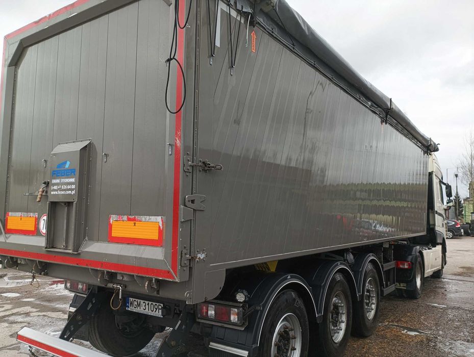 Naczepa wywrotka Inter Cars Feber 45m3