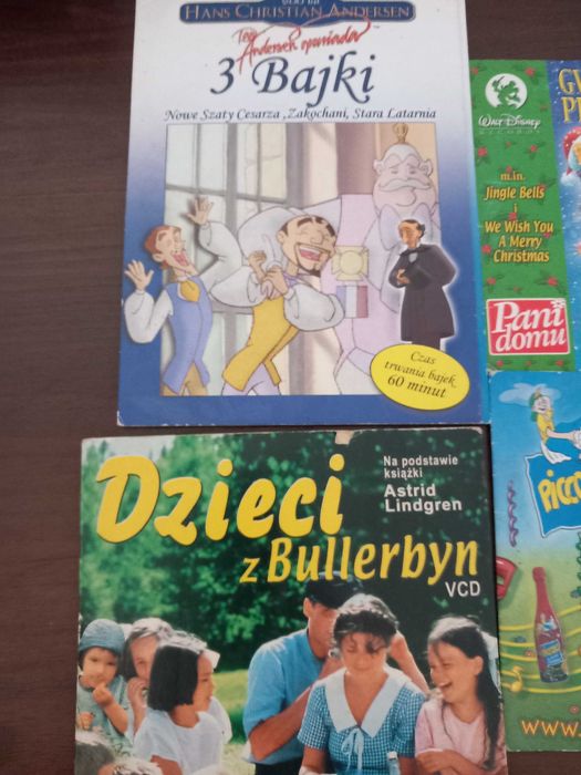 Dla dzieci muzyka i bajki na płytach