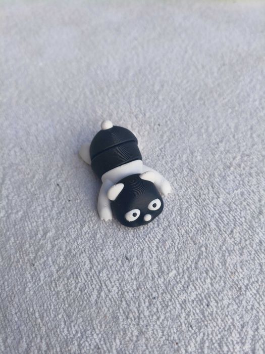 Panda articulado colecionável — mexe-se todo!
