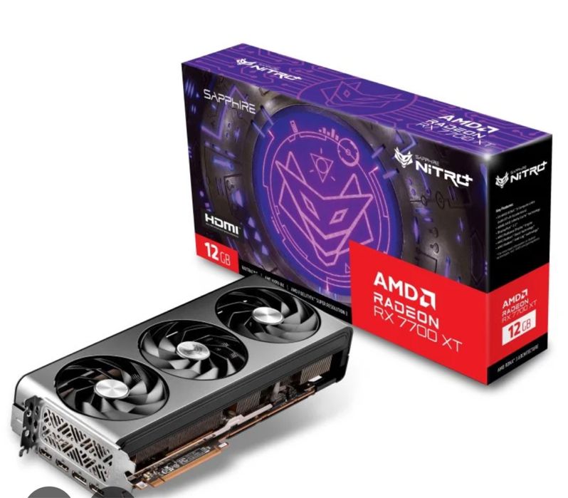 AMD Graphics Card 7700XT Sapphire Nitro+64737947979139120
