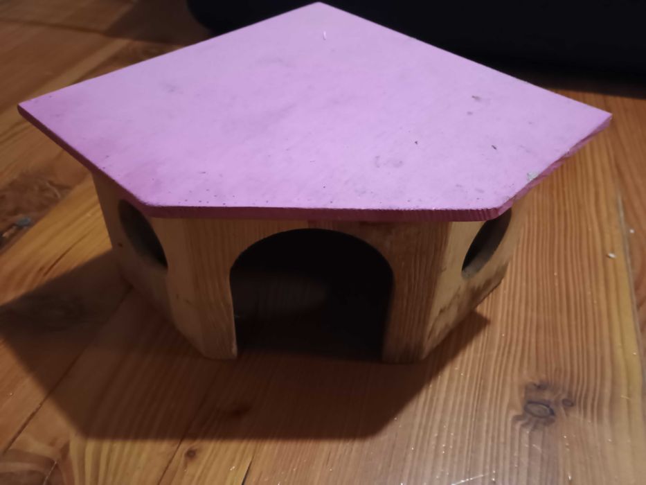 Klatka dla świnki/królika, 120x60, z domkiem i paśnikiem