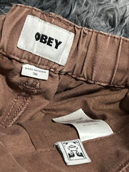 штаны Obey cargo baggy skate