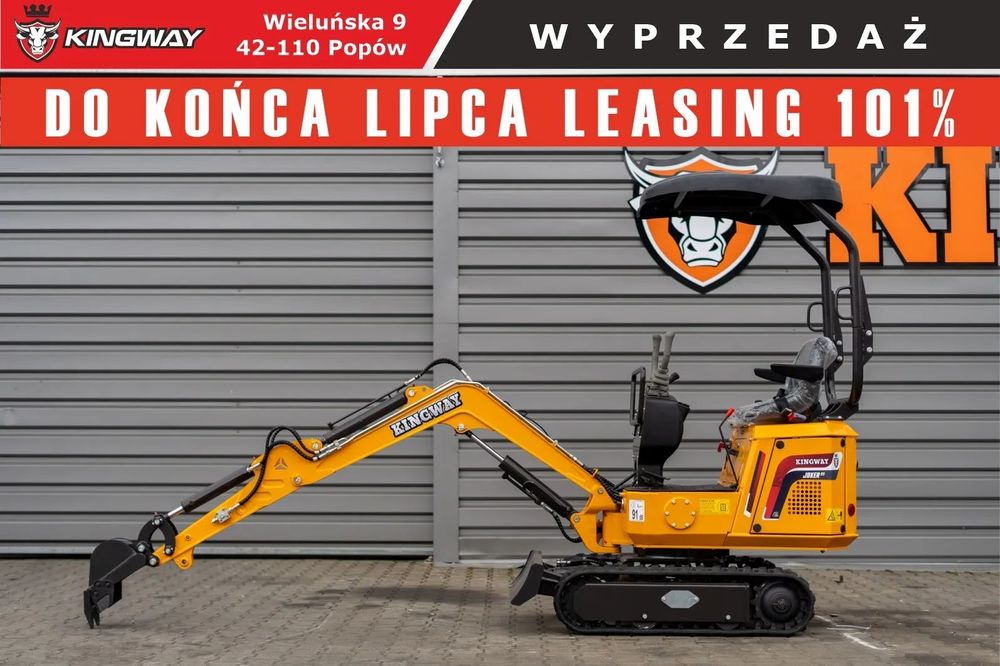 Kingway Joker 10 Km Ramie Skrętne Jedyna W Europie  Minikoparka