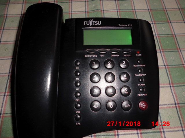 Keypad telephone for landline connection64738560987521120