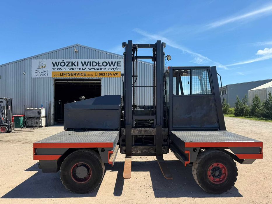 Wózek widłowy boczny Linde S60, pekins, 6t, baumann,