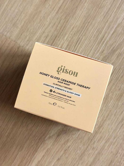 Gisou Honey Gloss Ceramide Therapy – maska do włosów 75ml