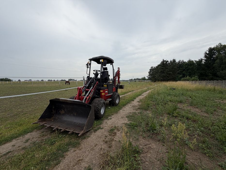 Usługi koparko ładowarka i mini koparką- różne