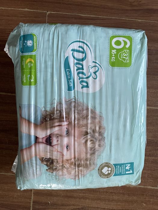 Dada підгузники 6, памперси дада 6