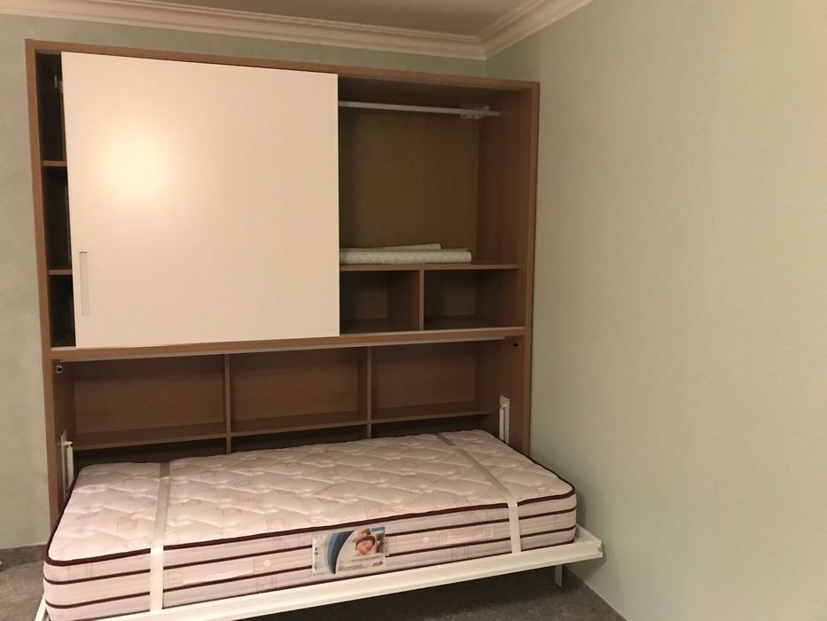 Cama de Parede (Murphy Bed) + Colchão Ortopédico Ortoflex - Estado Impecável Odivelas