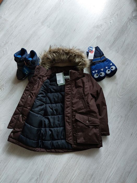 Зимова куртка,парка H&M 122р.