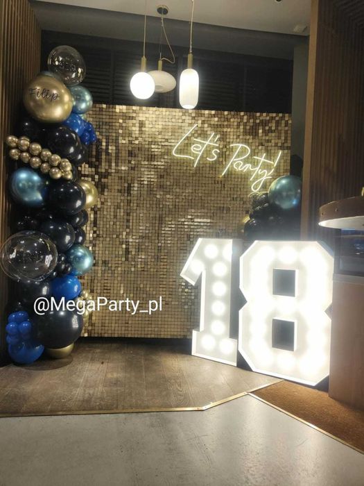 Ścianka balonowa, strefa foto, dekoracje firmowe