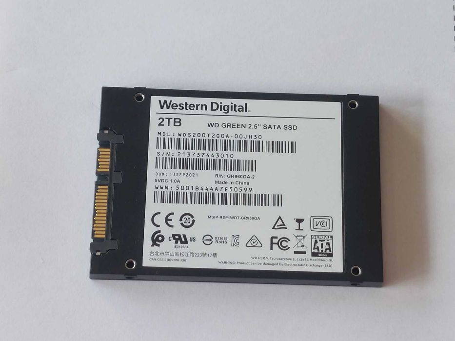 Disco SSD WD Green 2Tb