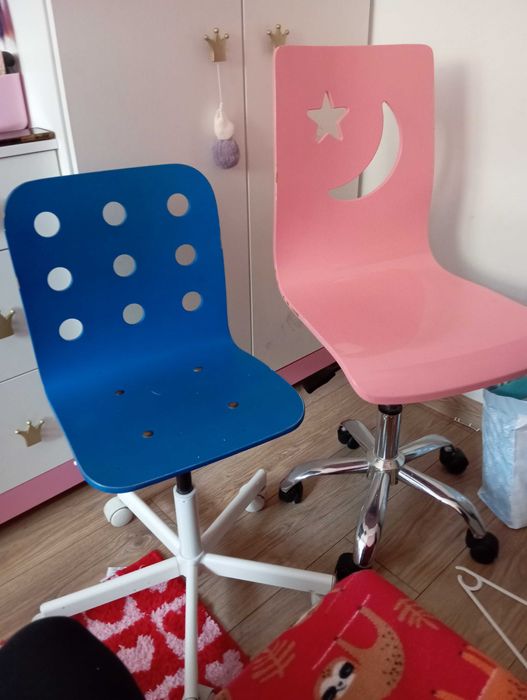 Krzesło niebieskie dla chłopca