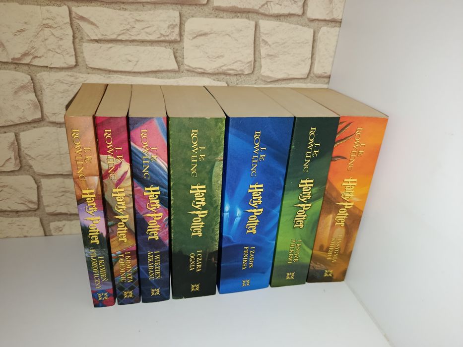 Zestaw książek "Harry Potter" PEŁNA SERIA T.1-7