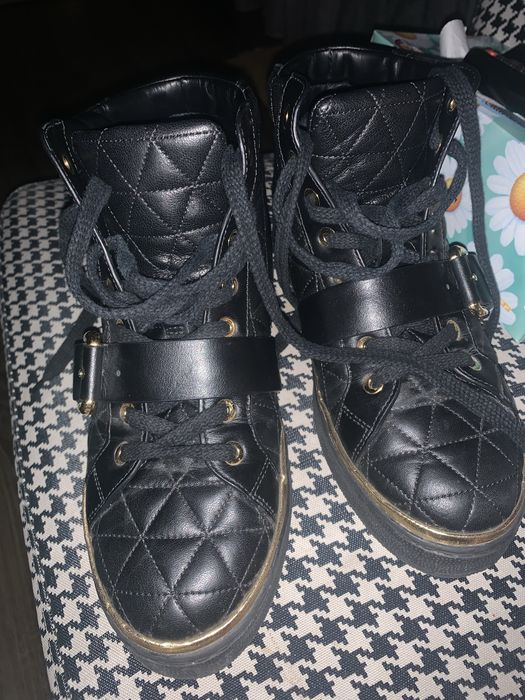 Buty za kostke czarne 37