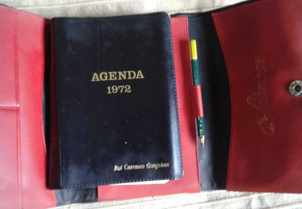 Agendas de bolso vintage - Sobrinca e Freicar - 1971 e 1972