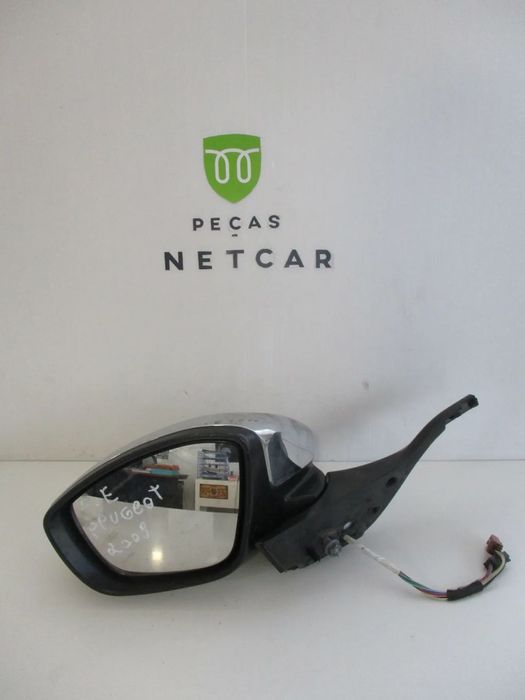 Retrovisor Para Peças Peugeot 2008 Esquerdo